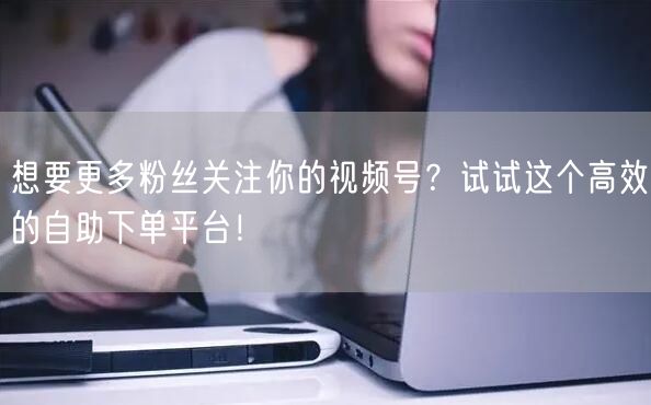 想要更多粉丝关注你的视频号？试试这个高效的自助下单平台！