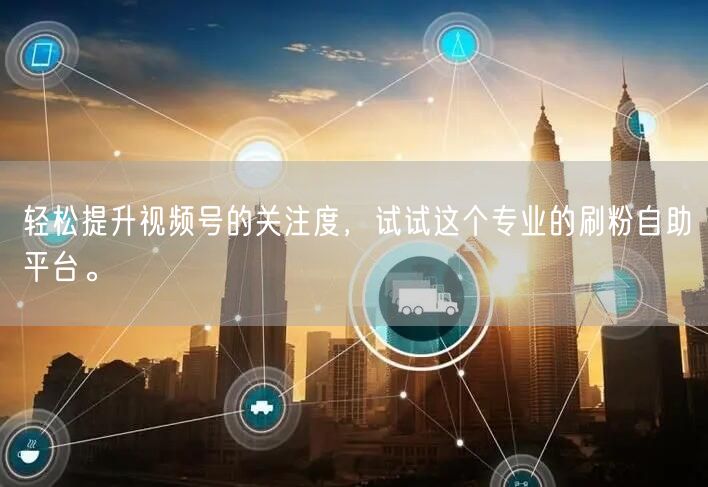 轻松提升视频号的关注度，试试这个专业的刷粉自助平台。